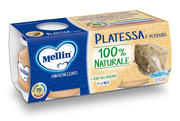 Mellin Omogeneizzato Platessa Formato Convenienza 4x80 g Pappa — confronto prezzi