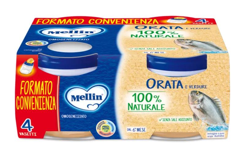 Mellin omogeneizzato orata 4x80 g — confronto prezzi