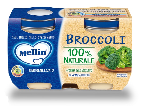 Mellin Omogeneizzato Broccoli 2 x 125 G 2x125 g Pappa — confronto prezzi