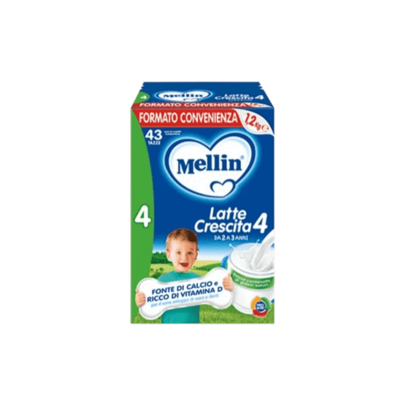 Mellin Latte Crescita 4 1,2 Kg 1200 g Polvere per soluzione orale — confronto prezzi