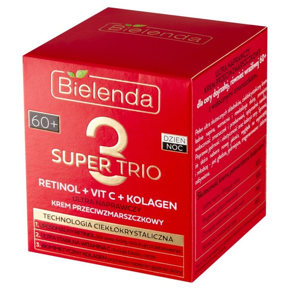 Bielenda Super Trio 60+ Ultra Repair Crema Antirughe Giorno e Notte 0,05 l