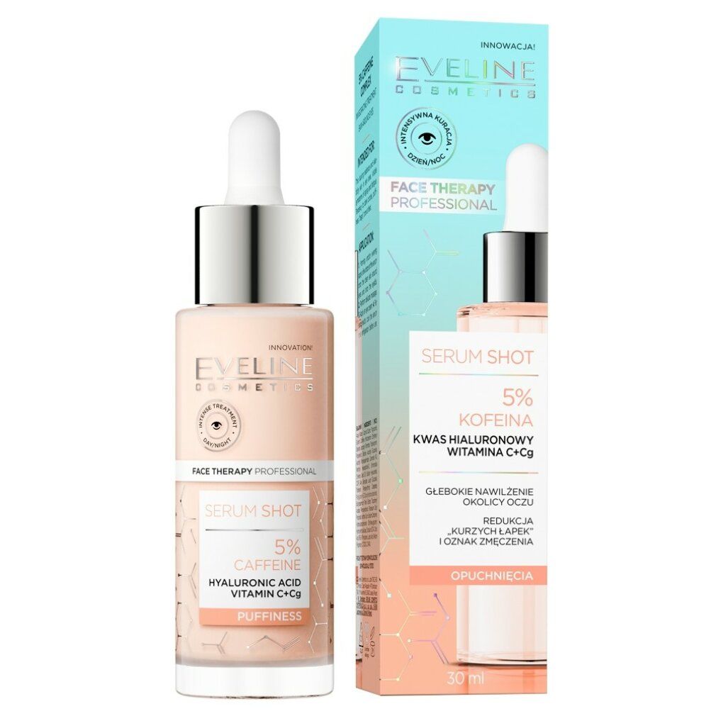 Eveline Face Therapy Trattamento Professionale Siero Shot per il Contorno Occhi 30 ml