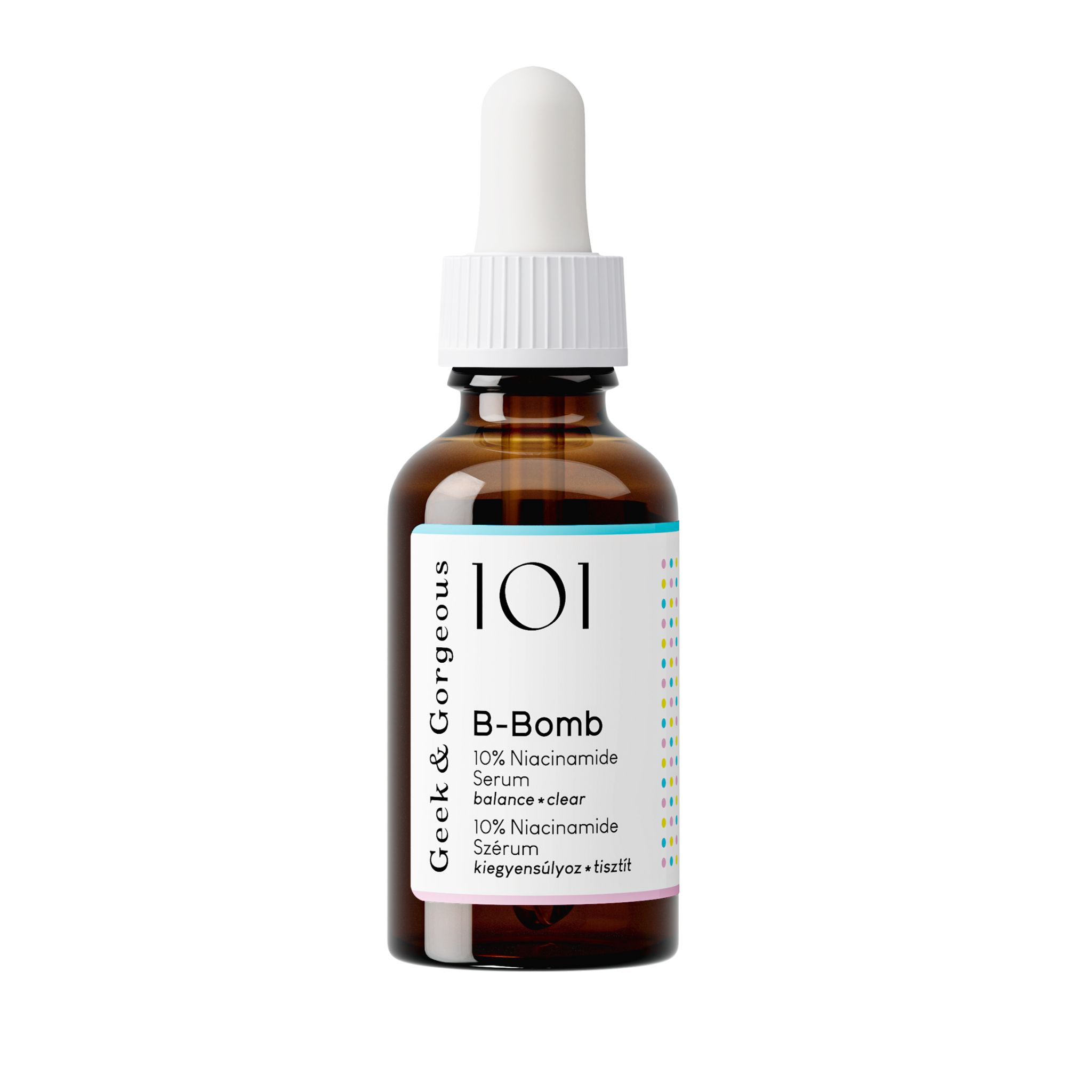 Geek & Gorgeous- B-Bomb Serum, 10% di niacinamide 30 g Siero