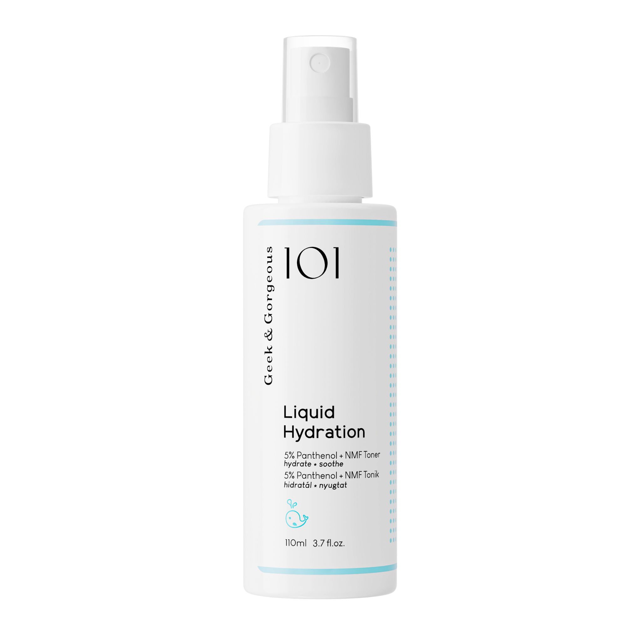 Geek & Gorgeous Liquid Hydration - Spray viso idratante 110 ml Lozione