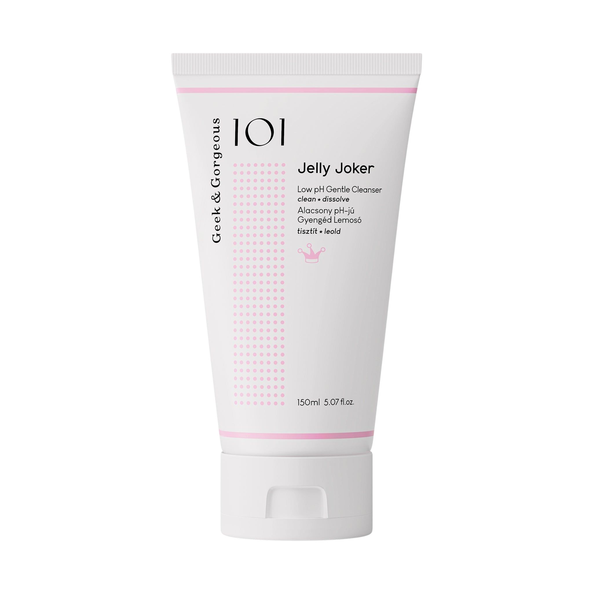 Geek & Gorgeous Jelly Joker Gel Detergente –Pulizia Delicata 150 ml detergente
