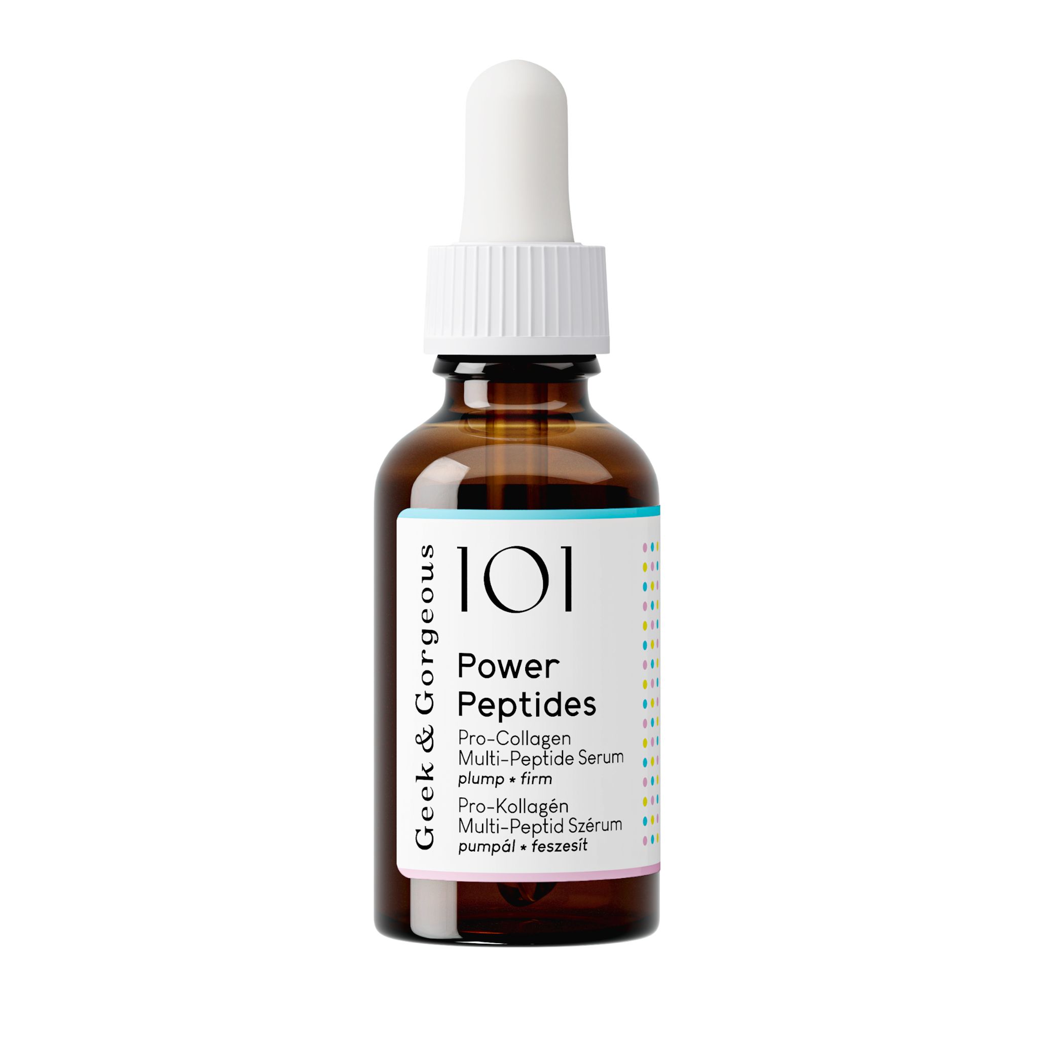 Geek & Gorgeous Power Peptides, Siero Anti-Aging 30 ml