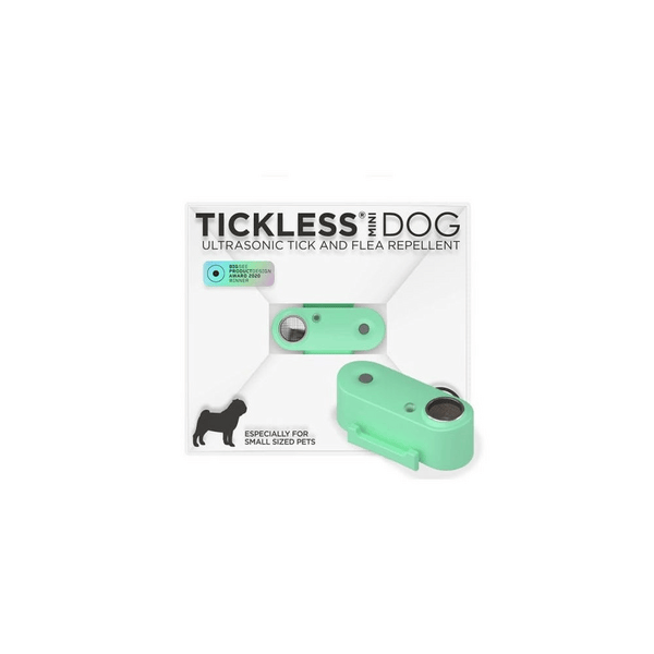 Tickless Mini Dog Repellente Ultrasuoni Per Cani Taglia Piccola Green Mentha