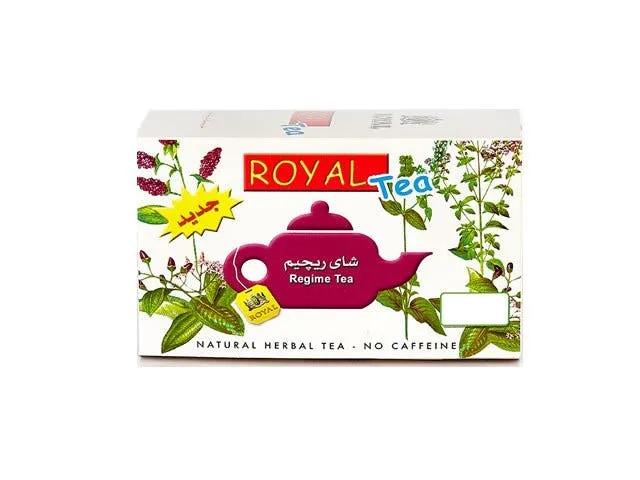Flora Import Royal Regime Tea Infuso Di Erbe Naturali Per Regolarità Intestinale 25 Bustine Filtro
