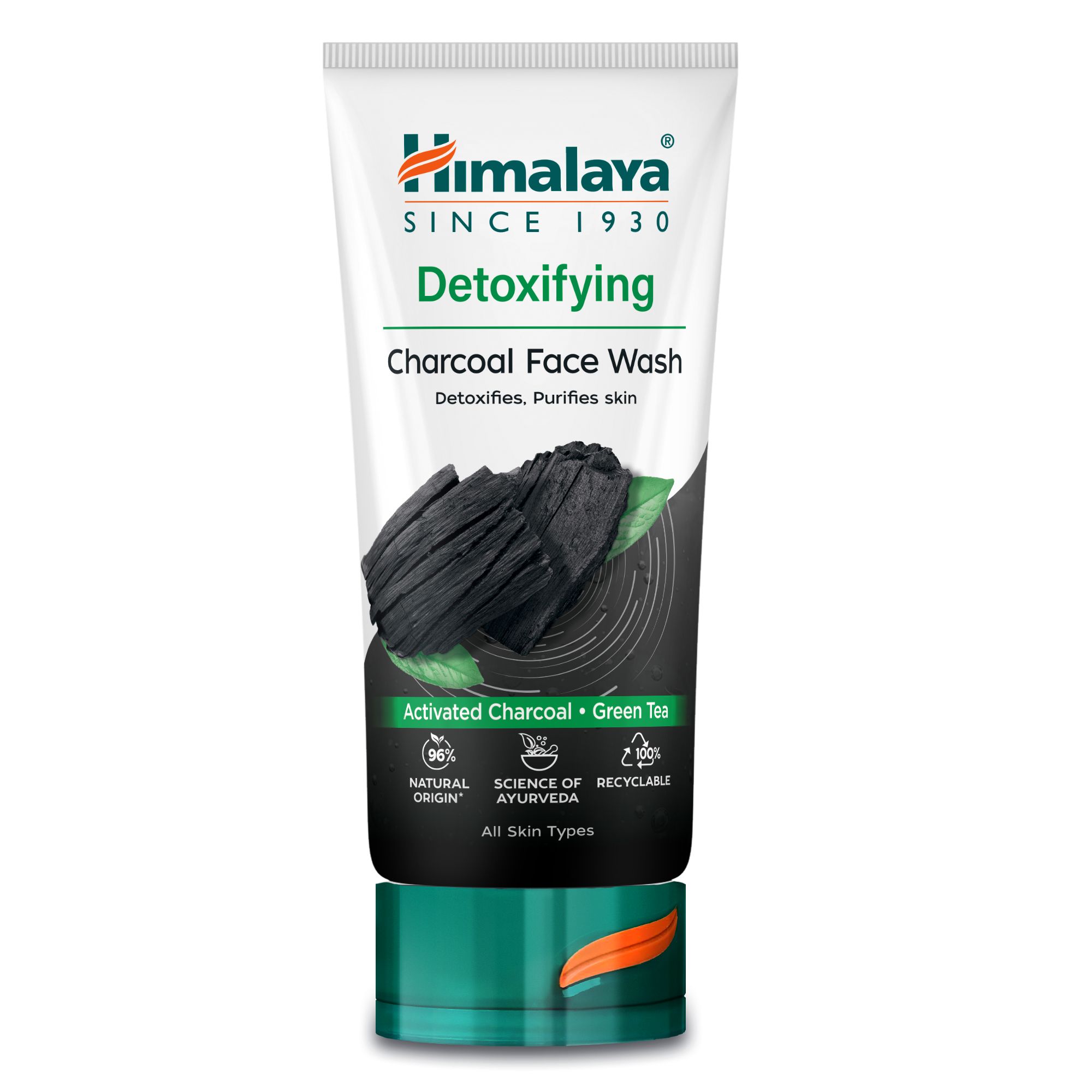 Himalaya Lavaggio viso disintossicante con carbone attivo e tè verde 150 ml