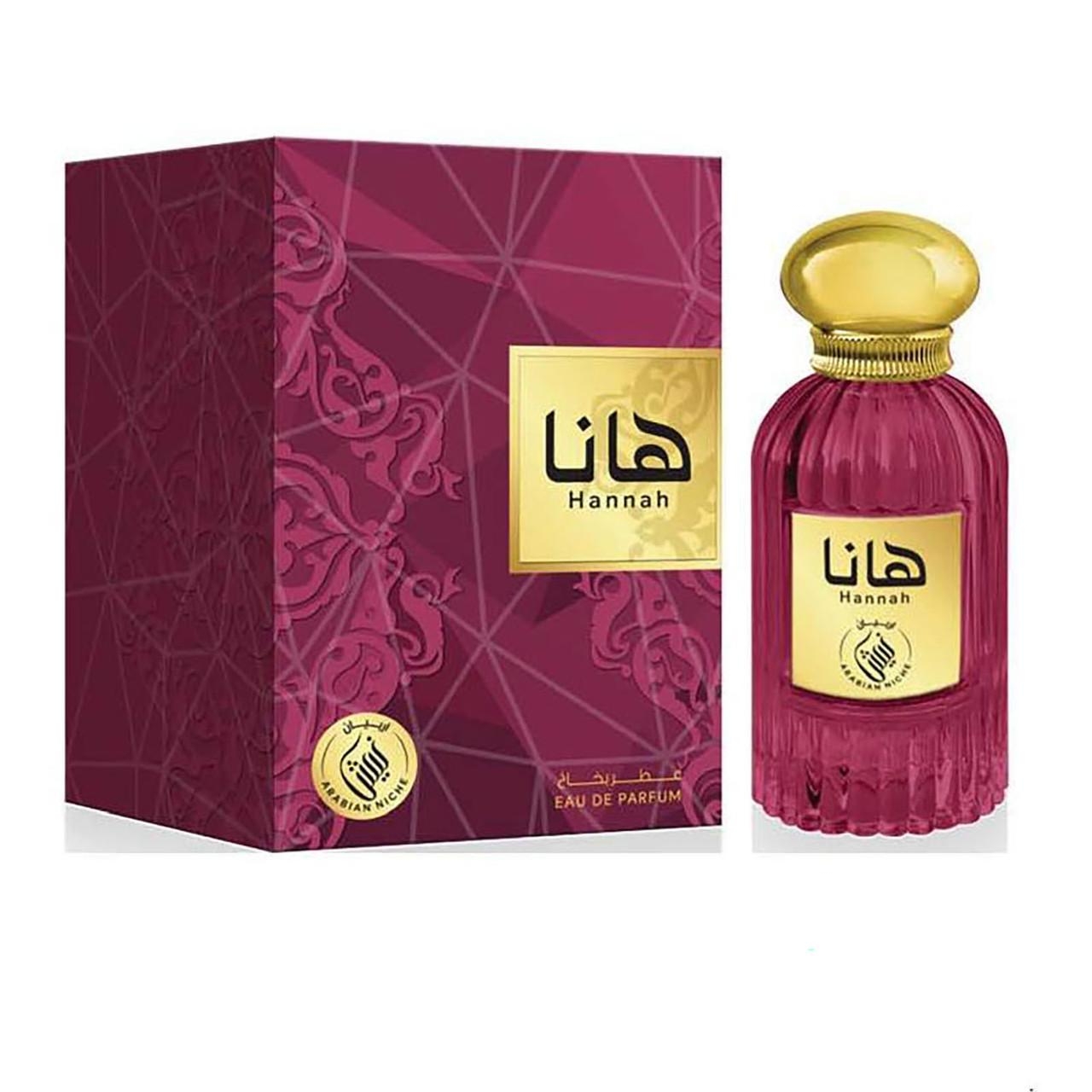 Arabian Niche Hannah Eau De Parfum Donna Natural Spray 100ml