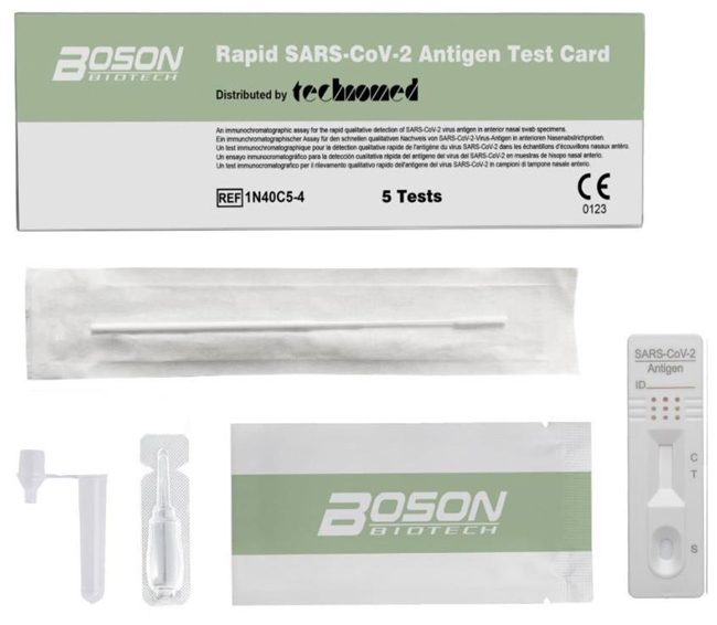 BOSON BIOTECH Auto-Test Antigenico Rapido per SARS-CoV-2 - Disponibilità immediata — confronto prezzi