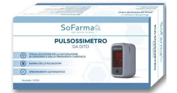 Pulsossimetro dito sofarmapiu'