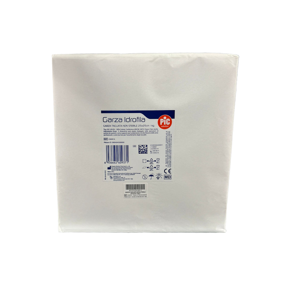 Garza Idrofila Non Sterile 25 x 25 cm, 1 kg — confronto prezzi