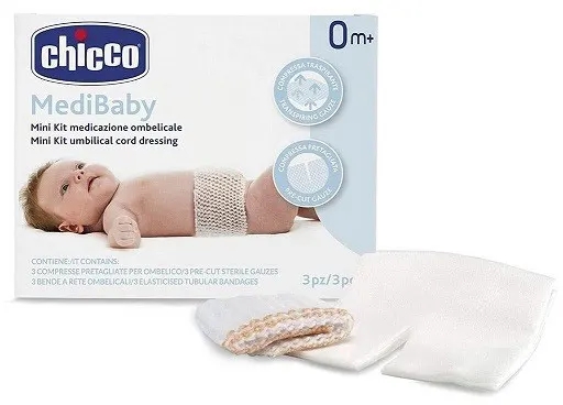 Chicco Medibaby Kit Per Medicazione Ombelicale