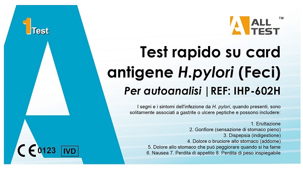 H.pylori Test Rapido Feci Antigene H.pylori 1 Pezzo — confronto prezzi