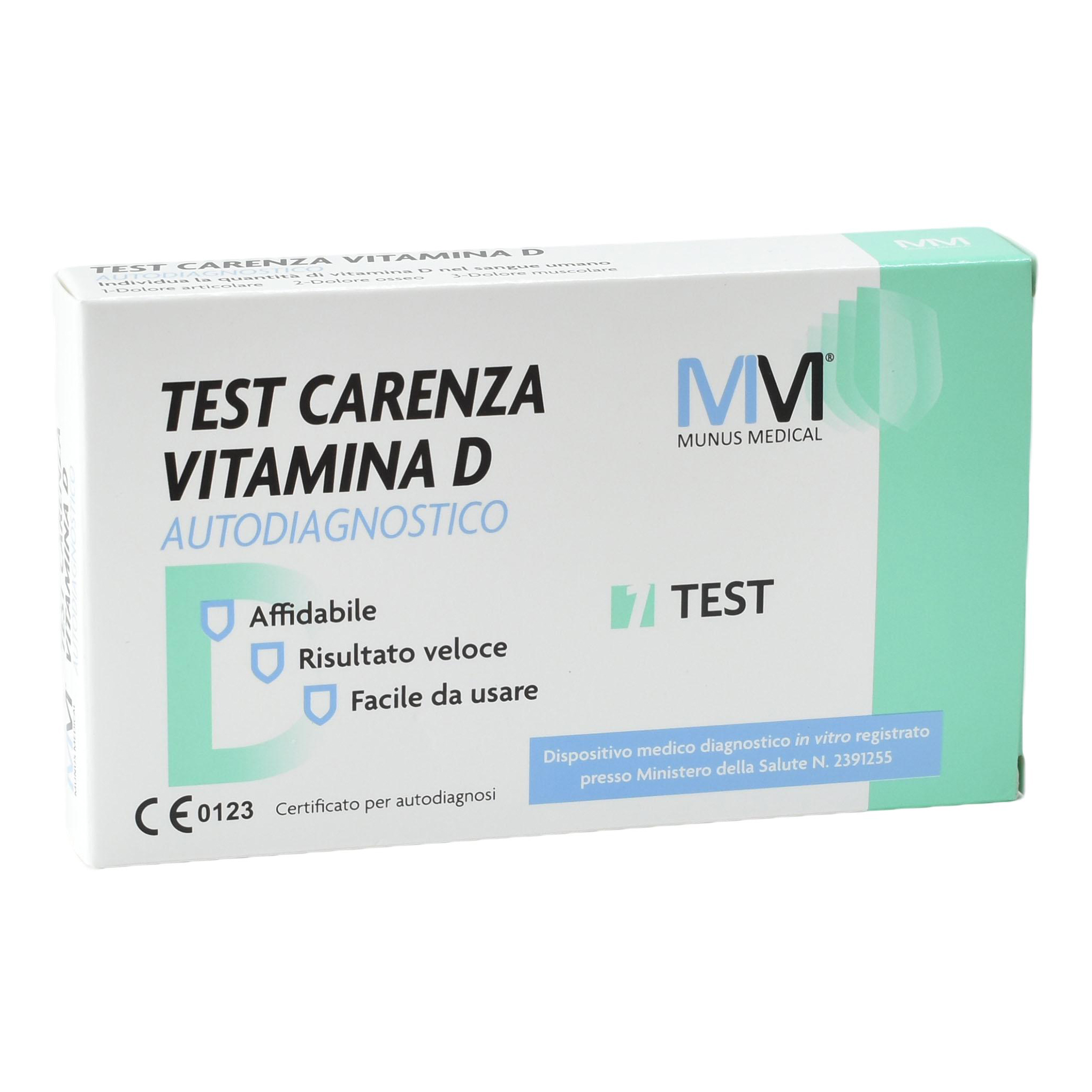 Munus medical test autodiagnostico vitamina d