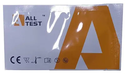 Test rapido alltest striscia test alcolimetrico autodiagnostico determinazione semi-quantitativa alcol nella saliva