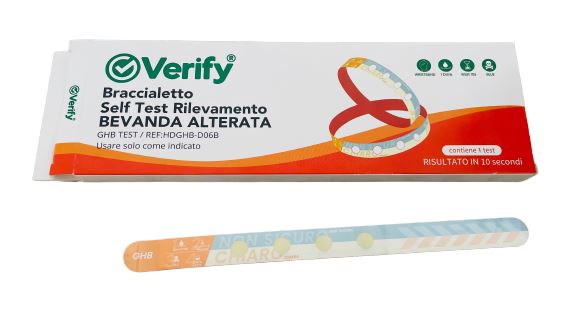 Verify Braccialetto Self Test Rilevamento Bevanda Alterata Ghb — confronto prezzi