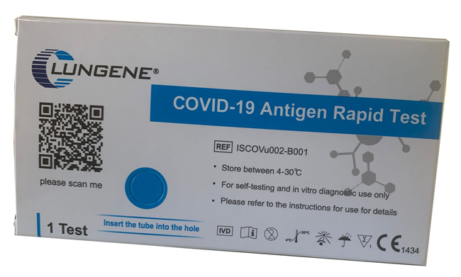 TAMPONE CLUNGENE TEST ANTIGENICO RAPIDO COVID-19 — confronto prezzi