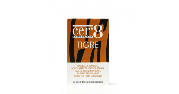 Cer'8 Tigre Diffusori Di Oli Essenziali Antizanzare 36 Cerotti — confronto prezzi