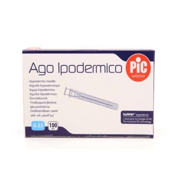 Pic Ago Ipodermico G23 1/4 100 Pezzi