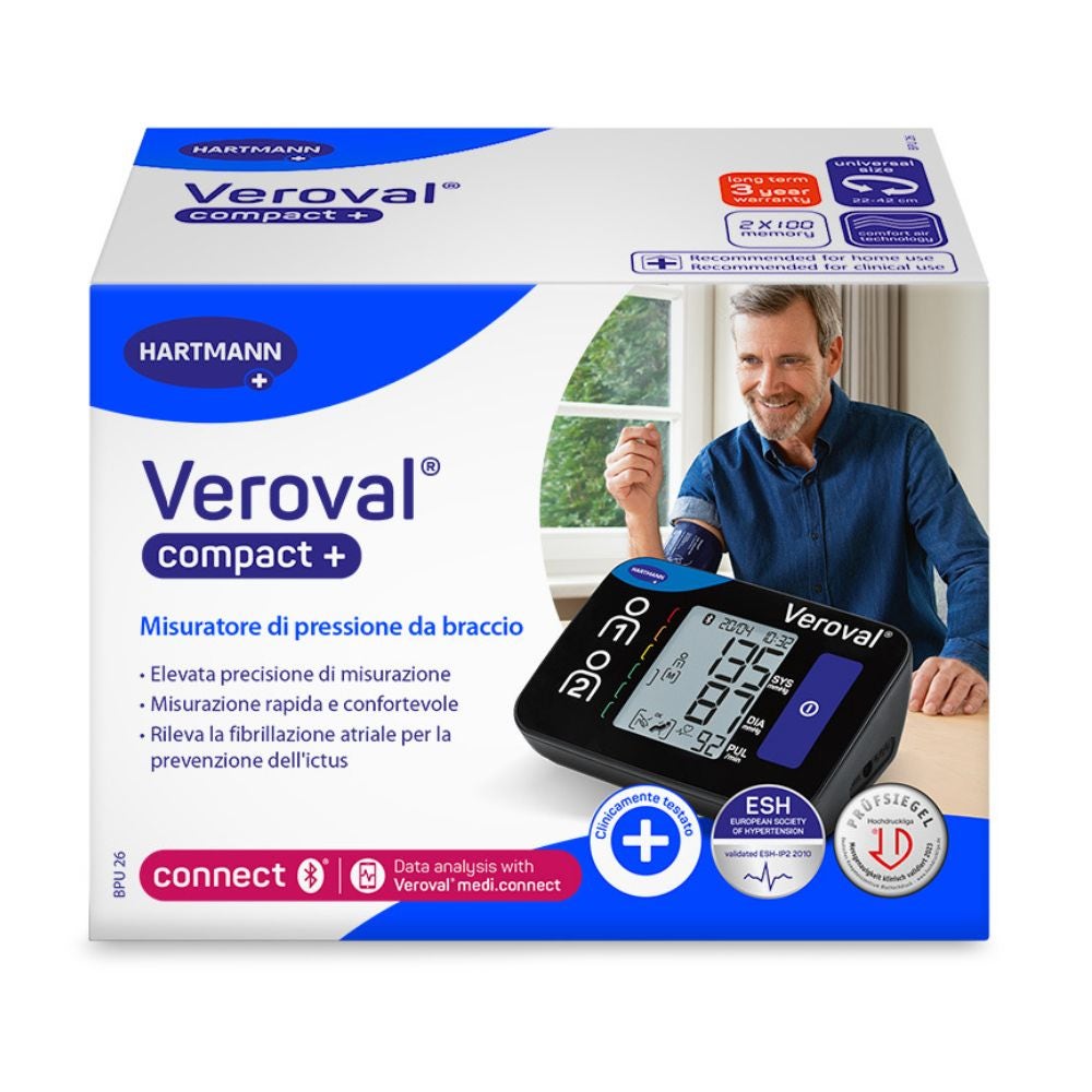 Hartmann Veroval Compact+ Misuratore di Pressione da Braccio — confronto prezzi
