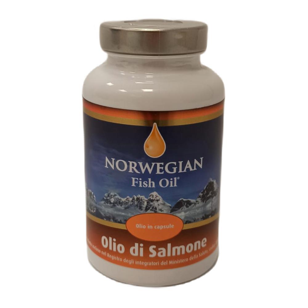 Norwegian Fish Oil Olio di salmone - Integratore di omega 3 per il colesterolo, 180 capsule — confronto prezzi