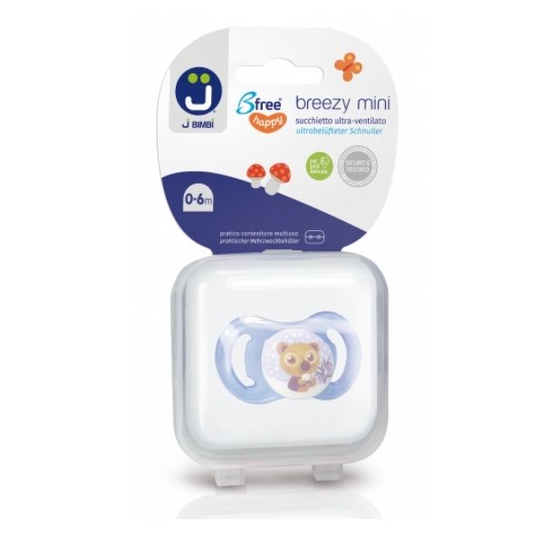 J Bimbi Bfree, Breezy Mini 0-6 m, 1 Succhietto