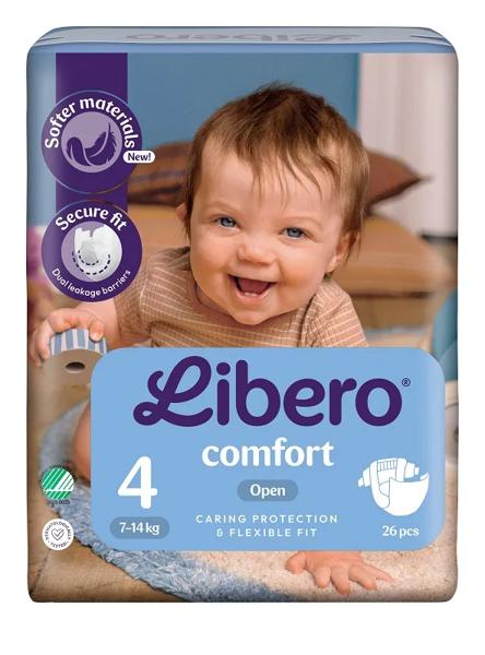 LIBERO COMFORT 4 PAN 7/14KG 26PZ