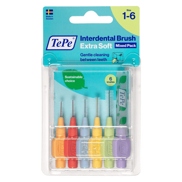 Scovolino TePe® Extra Soft Mixed Pack 6 pz Spazzolino da denti