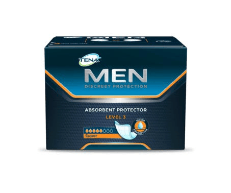 Tena Men Livello 3 Assorbente Sagomato Per Perdite Urinarie Uomo 8 pezzi