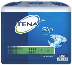 Tena ProSkin - Slip Super Pannolino a Mutandina per Incontinenza Large, 28 pannolini