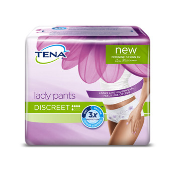 Tena Silhouette Normal Blanc Mutandine Assorbenti Femminili Taglia L, 5 Pezzi