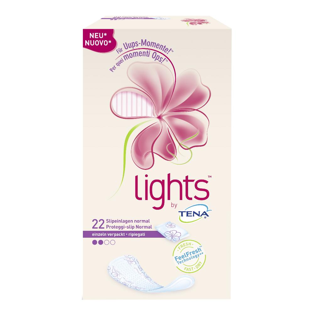 Lights by tena normal ripiegati 22 pezzi