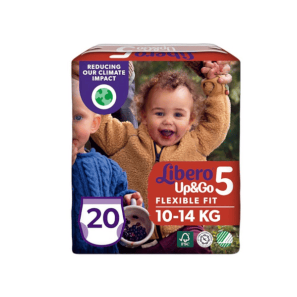 Libero Up&Go Taglia 5 10 -14 KG 20 Pannolini