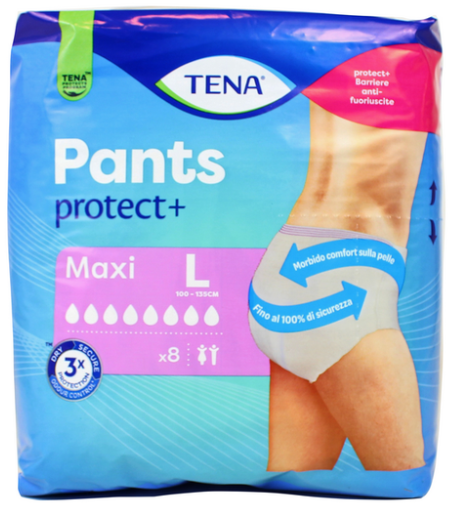 Pannolone pull up tena pants maxi taglia large 8 pezzi — confronto prezzi