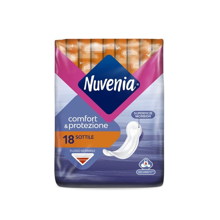 Nuvenia Assorbenti Sottile Normal Anatomico 18 Pezzi — confronto prezzi
