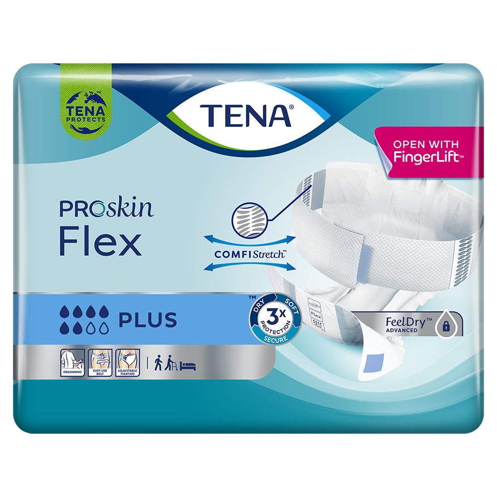 Pannolone per incontinenza tena flex plus extralarge 30 pezzi