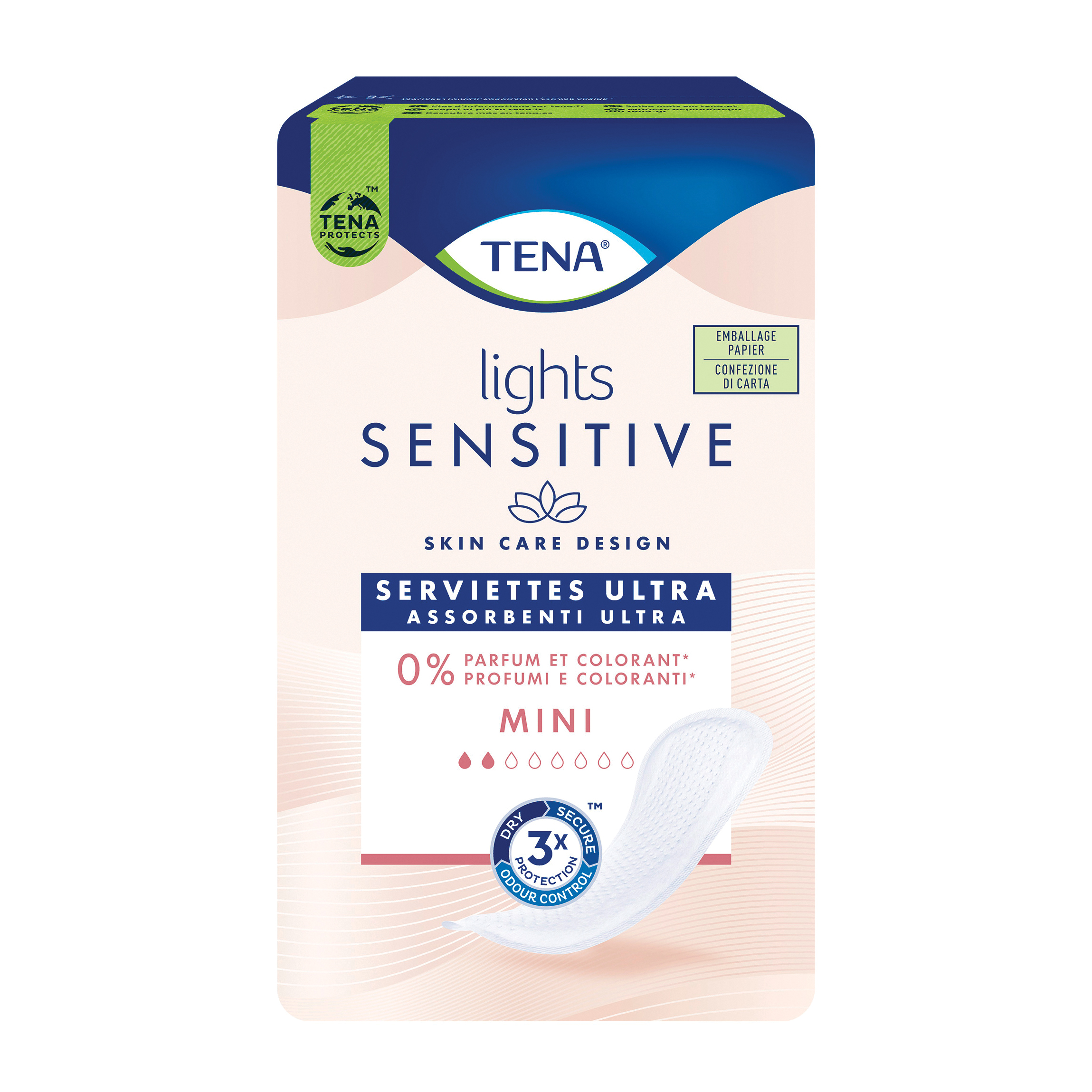 Tena Lady Lights Sensitive Mini 20 Pezzi