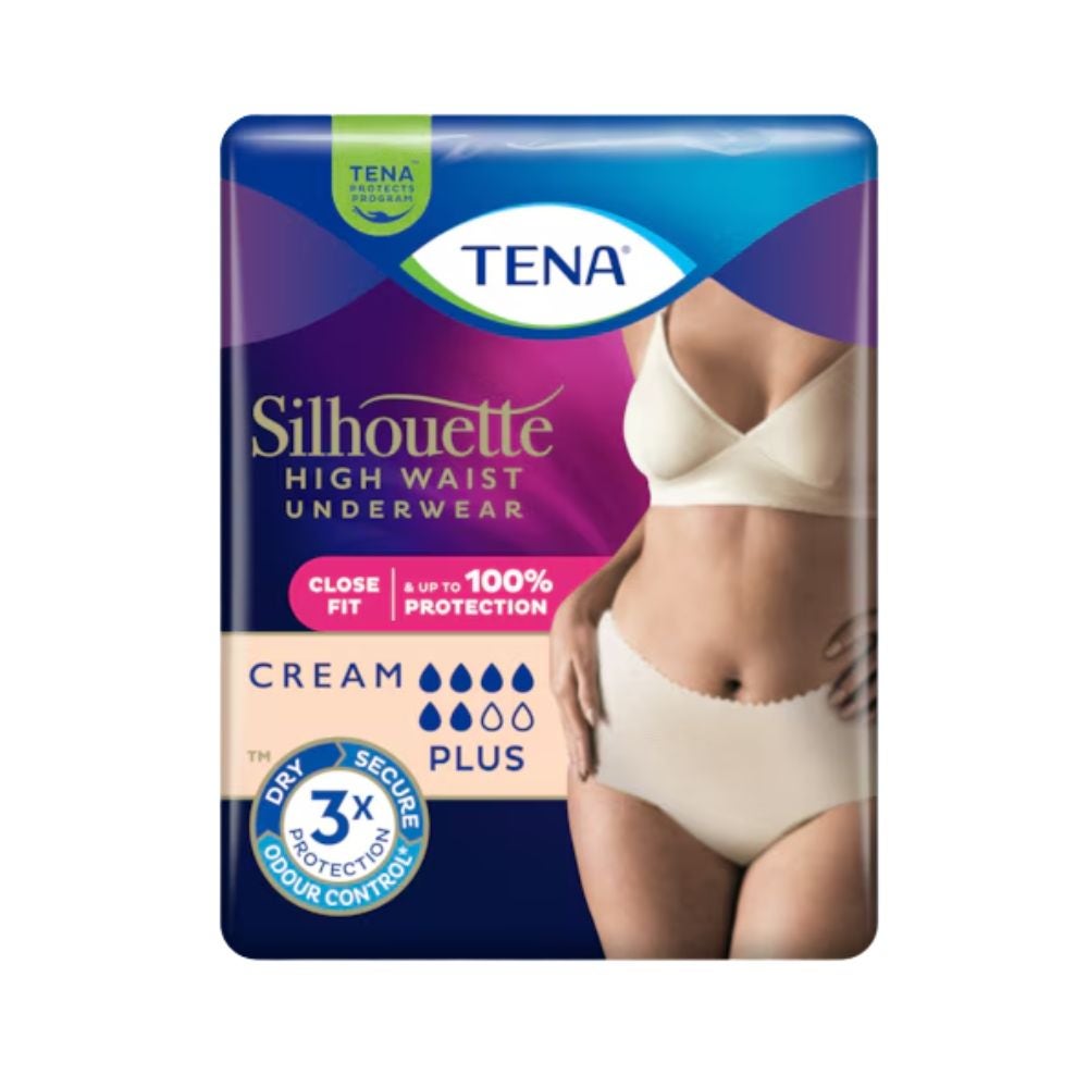 Tena Silhouette Crème Plus Mutandine Assorbenti Taglia M 9 Pezzi