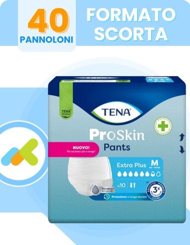 Tena - Tena Pants Extra Plus | Mutandine Assorbenti | Protezione Contro L'incontinenza L Box