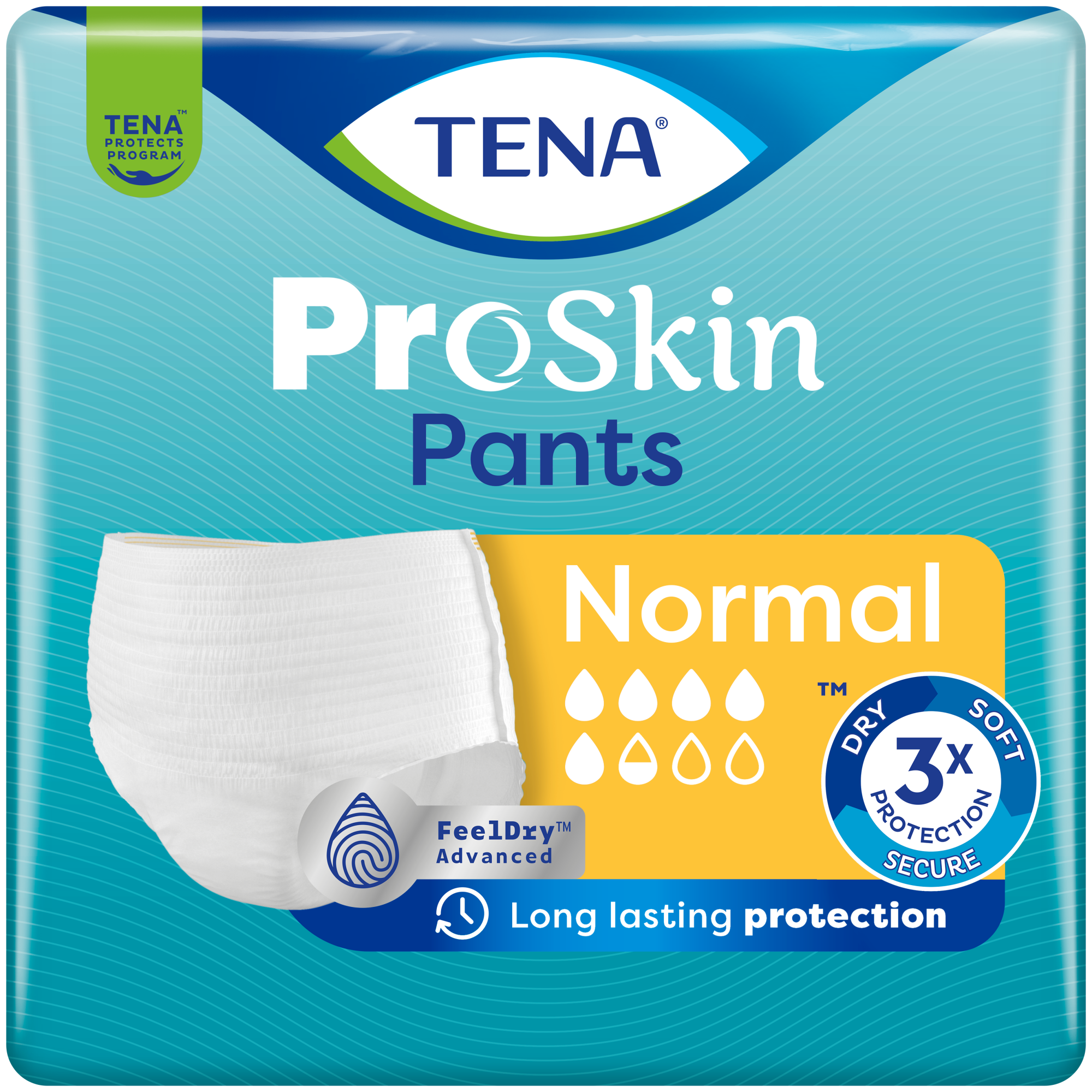 Tena ProSkin - Pants Normal Mutandine assorbenti per l'incontinenza urinaria taglia L, 18 pezzi — confronto prezzi