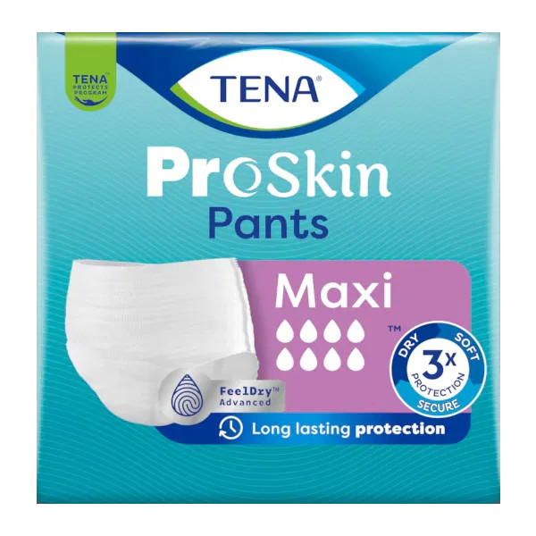 Tena Pants Maxi Pannoloni Mutandine Assorbenti Taglia L 8 Pezzi