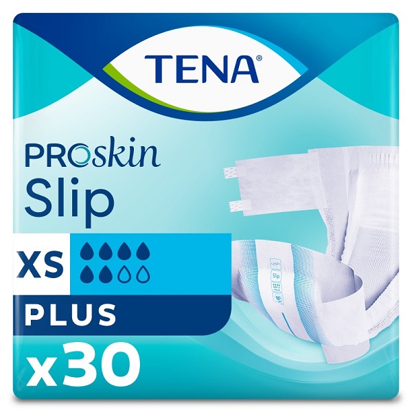 Tena Proskin Slip Plus Pannoloni Taglia Xs 30 Pezzi