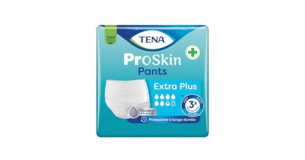 TENA Pants Extra-Plus L, mutandine assorbenti per incontinenza 14 pz Pannolini