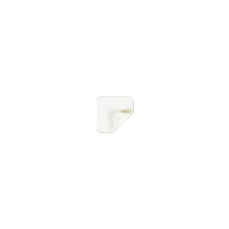 Medicazione assorbente in schiuma di poliuretano mepilex xt con strato di contatto in silicone 10 x 10 5 pezzi
