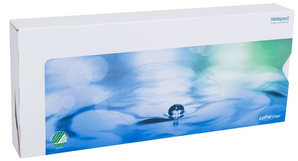 Catetere urinario monouso idrofilo lofric origo sleeve uomo 40 cm punta nelaton ch14 uomo 30 pezzi