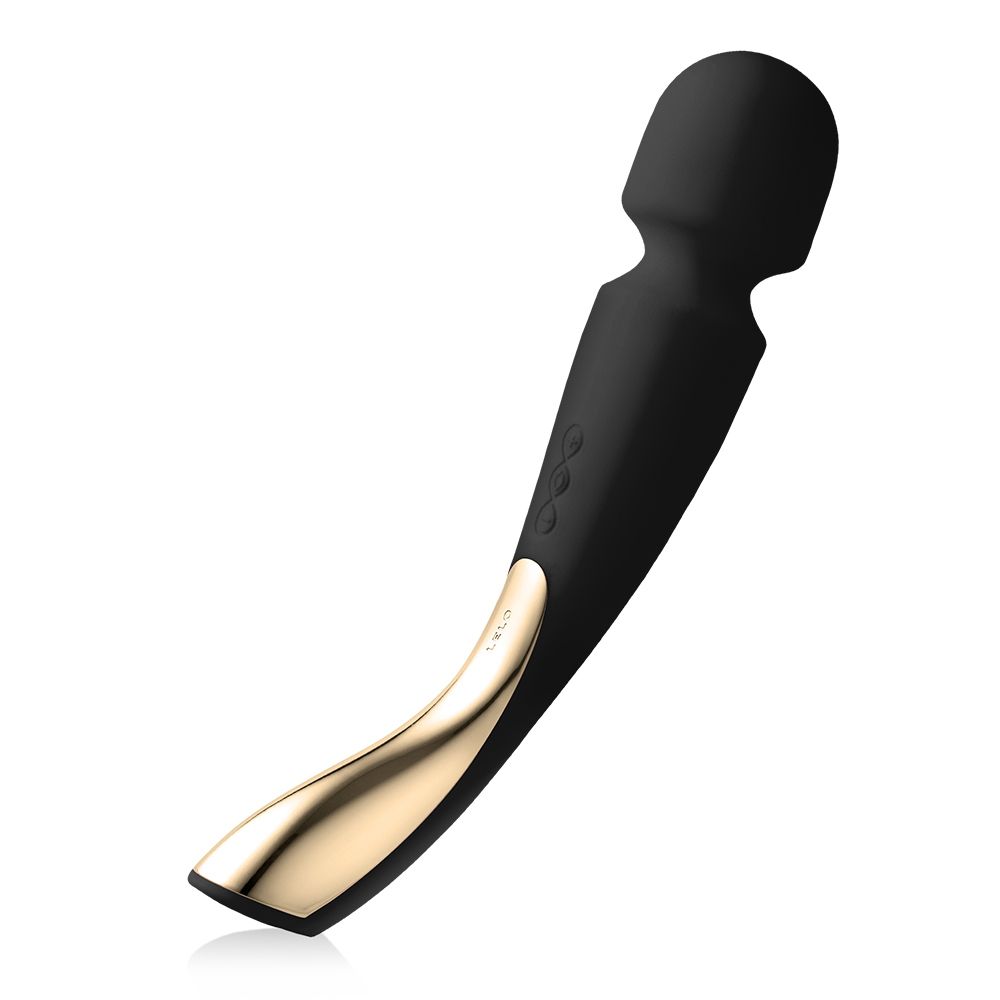 Lelo Smart Wand2 Large Massaggiatore Manuale per Tutto Il Corpo Colore Black 1 pz Vibratore