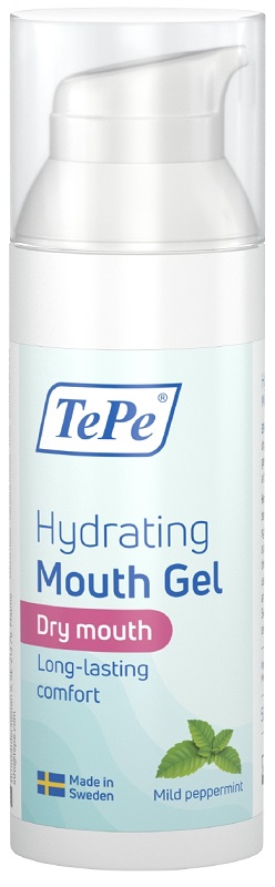 TePe® Hydrating Gel Bocca Secca Gusto Menta Piperita 50 ml orale
