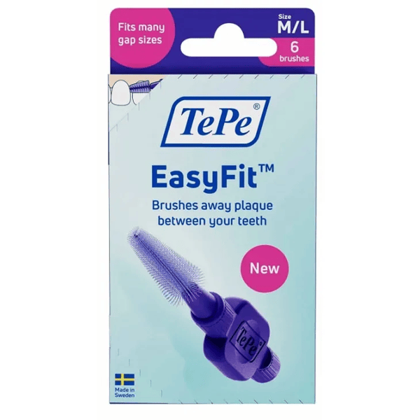 TePe EasyFit Misura M/L Scovolini Conici 6 Pezzi